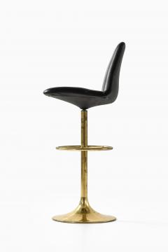 B rje Johanson Set of Four Bar Stools by B rje Johanson 1950s - 4443646