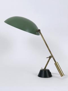 BAG Turgi Bronzewarenfabrik AG Turgi Elegant Mid Century Adjustable Table Lamp or Desk Light by BAG Turgi 1950s - 4547364