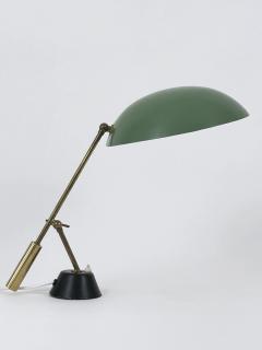 BAG Turgi Bronzewarenfabrik AG Turgi Elegant Mid Century Adjustable Table Lamp or Desk Light by BAG Turgi 1950s - 4547371