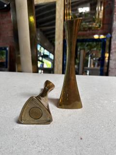 BCA Eskilstuna Pair of 2 K E Ytterberg Candlesticks for Bca Eskilstuna Sweden 1950s - 3277078