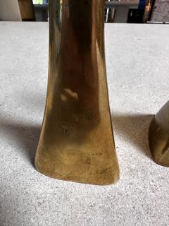 BCA Eskilstuna Pair of 2 K E Ytterberg Candlesticks for Bca Eskilstuna Sweden 1950s - 3277082