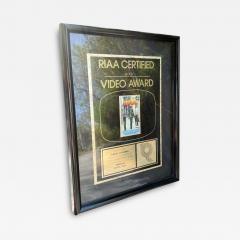 BEASTIE BOYS SABATOGE RIAA CERTIFIED GOLD VIDEO AWARD - 3615188