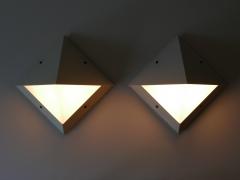 BEGA Leuchten Set of Two Large Outdoor Wall Lamps or Sconces by Bega 1980s Germany - 2247938