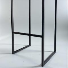 BK Limited Edition BK Antiques LLC Black Metal Bar Stool With Upholstered Seat - 4421527