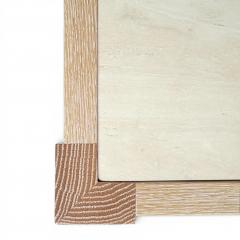 BK Limited Edition BK Antiques LLC Pair of Cerused Oak Travertine Nightstands - 4455901