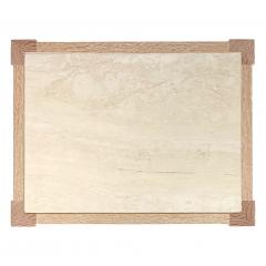 BK Limited Edition BK Antiques LLC Pair of Cerused Oak Travertine Nightstands - 4455906