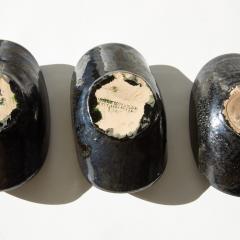 BLACK CERAMIC DISHES - 2917145