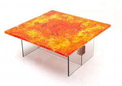 BOILED GLASS COFFEE TABLE - 1126854