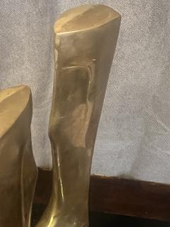 BRASS MODERNIST LOVERS SCULPTURE - 4124866
