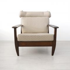 BRAZILIAN LOUNGE CHAIRS IN CARVED SOLID TEAK 1960S - 1820604