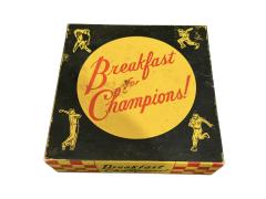 BREAKFAST FOR CHAMPIONS RISQUE POP ART SCULPTURE - 4644793