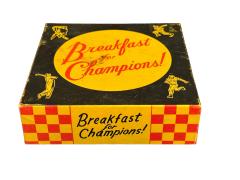BREAKFAST FOR CHAMPIONS RISQUE POP ART SCULPTURE - 4644794