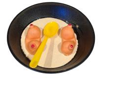 BREAKFAST FOR CHAMPIONS RISQUE POP ART SCULPTURE - 4644795
