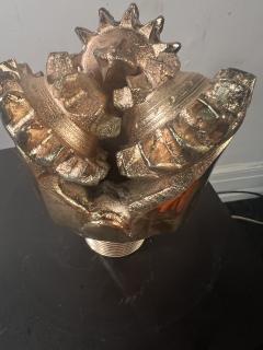 BRUTALIST OIL RIG DRILL BIT SCULPTURE - 3746224