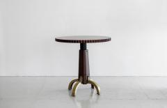 BURLED INLAID BAR TABLES - 1021138