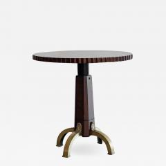 BURLED INLAID BAR TABLES - 1023399