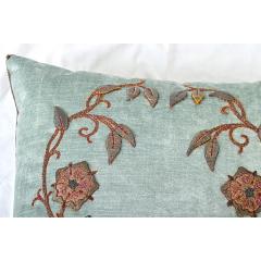 BVIZ Antique European Raised Gold Embroidery Pillow - 4223612