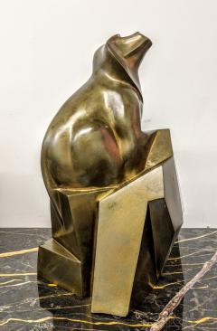 Baboon Bronze Sculpture 1 - 3940891