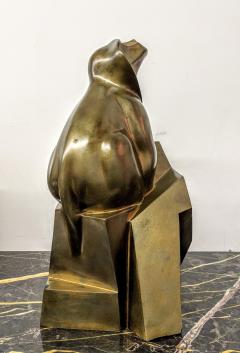 Baboon Bronze Sculpture 1 - 3940894