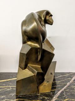 Baboon Bronze Sculpture 2 - 3940898