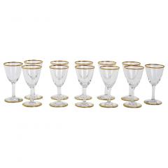 Baccarat Crystal Liquor Sherry Glassware Service 12 People - 2925013