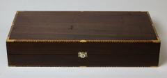 Backgammon Marquetry Wood Board Box 1960 Middle Eastern - 3013514