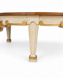 Baker Furniture Round Carved Coffee Table - 4738273