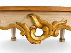 Baker Furniture Round Carved Coffee Table - 4738274