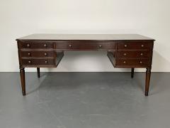 Baker Mahogany Executive Partners Desk Georgian Writing Table - 2963908