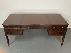 Baker Mahogany Executive Partners Desk Georgian Writing Table - 2963911