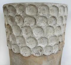 Balinese Kojong Antique Large White Terracotta Planter Two Available - 4146968