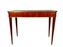 Baltic Mahogany and Brass Writing Table - 4143901