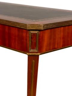 Baltic Mahogany and Brass Writing Table - 4143907