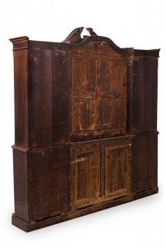 Baltic NeoClassic Mahogany 18th Century Breakfront - 4169947