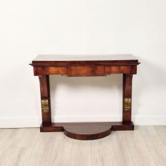 Baltic Neoclassical Biedermeier Mahogany Console Sweden circa 1830 - 4189197