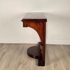 Baltic Neoclassical Biedermeier Mahogany Console Sweden circa 1830 - 4189199