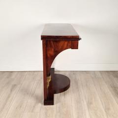 Baltic Neoclassical Biedermeier Mahogany Console Sweden circa 1830 - 4189201