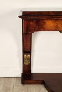 Baltic Neoclassical Biedermeier Mahogany Console Sweden circa 1830 - 4189202