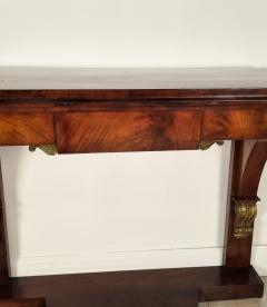 Baltic Neoclassical Biedermeier Mahogany Console Sweden circa 1830 - 4189203