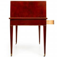 Baltic Neoclassical Mahogany Brass Leather Writing Desk late 19th century - 4397913