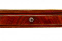 Baltic Neoclassical Mahogany Brass Leather Writing Desk late 19th century - 4397918