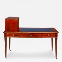 Baltic Neoclassical Mahogany Brass Leather Writing Desk late 19th century - 4401731