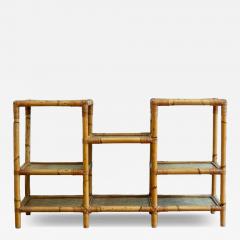Bamboo Bookshelf 1970s - 4428458