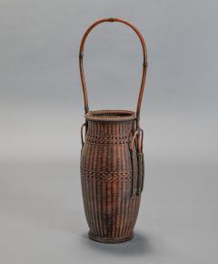 Bamboo Flower Arranging Ikebana Basket - 3889246