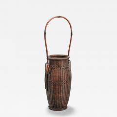 Bamboo Flower Arranging Ikebana Basket - 3891236