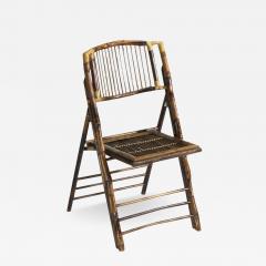 Bamboo Folding Chair Set of 2  - 3281828
