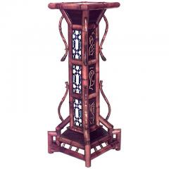 Bamboo Large Square Pedestal - 4635200