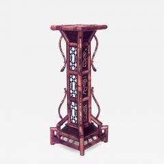 Bamboo Large Square Pedestal - 4689788