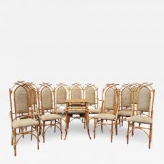 Bamboo Living room Set by Giusto Puri Purini 1950s - 4332566