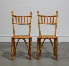 Bamboo Side Chair France c 1950 - 4051708